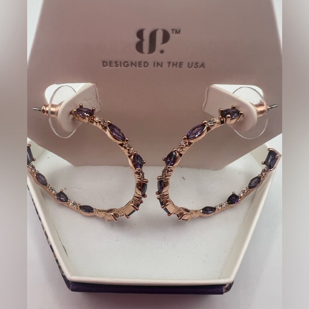 NWT- Large Hoop Earrings